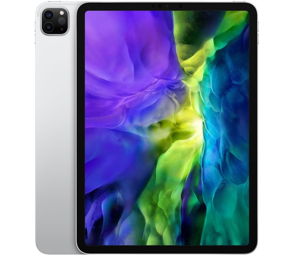 APPLE 11" iPad Pro (2020) - 128 GB, Silver, Silver