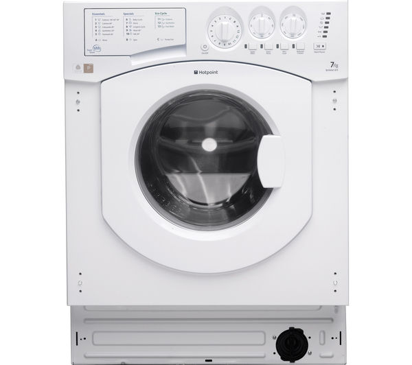 HOTPOINT BHWM1492 Integrated Washing Machine - White, White