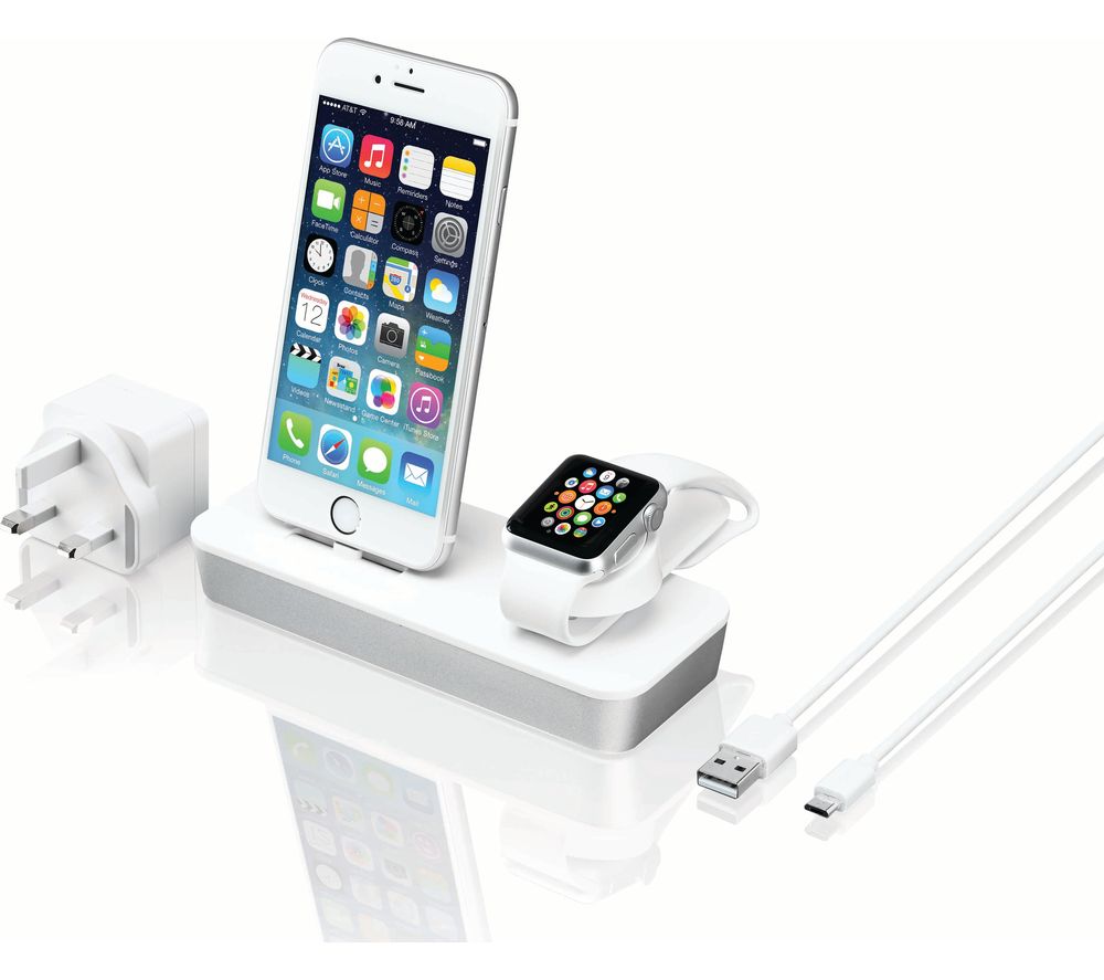 SANDSTROM SCHDK17C Apple Watch & iPhone Charging Station