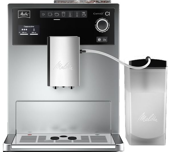 MELITTA Caffeo CI Bean to Cup Coffee Machine - Silver & Stainless Steel, Stainless Steel