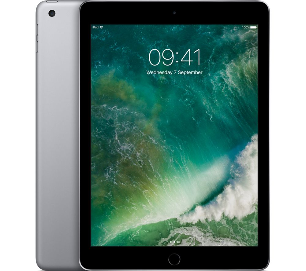 APPLE 9.7" iPad - 32 GB, Space Grey, Grey