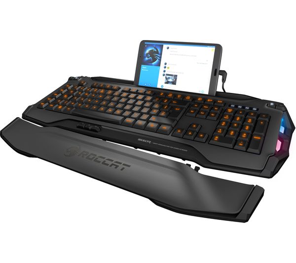 ROCCAT Skeltr Bluetooth Gaming Keyboard - Grey, Grey