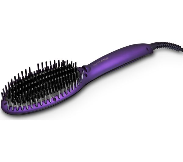 GLAMORISER GLA030 Straight & Smooth Brush - Purple, Purple