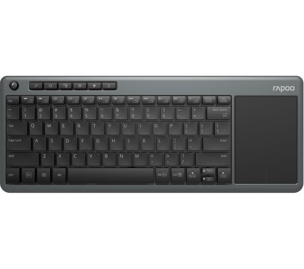 Rapoo K2600 Wireless Keyboard - Grey, Silver/Grey