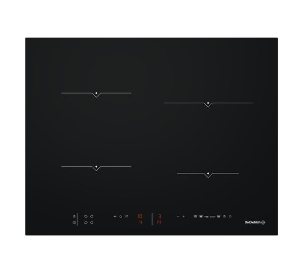 DE DIETRICH DPI7650BU Electric Induction Hob - Black, Black