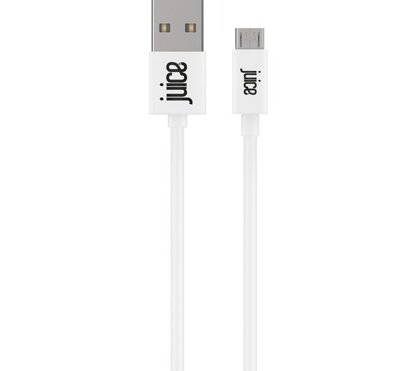 JUICE XXL Micro USB Cable - 3 m, White, White