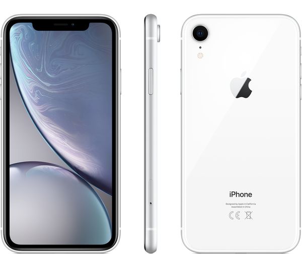 Apple iPhone XR - 128 GB, White, White