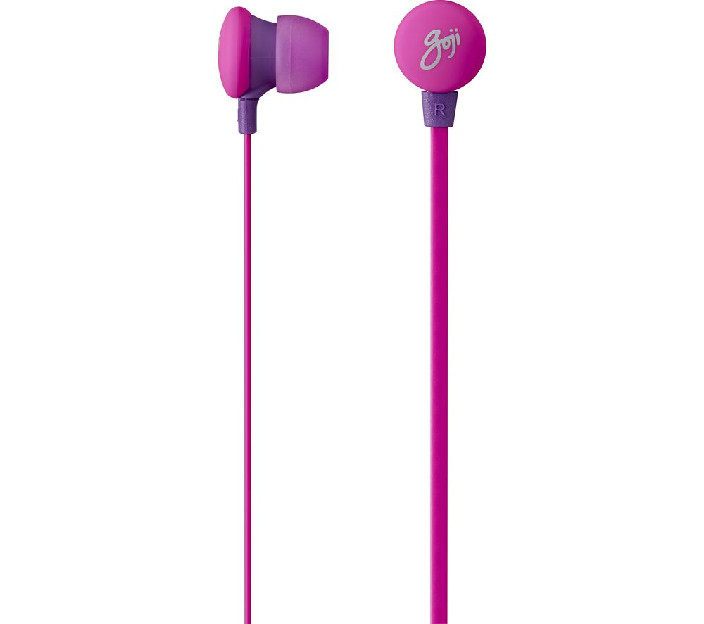 GOJI GKIDINP19 Kids Earphones - Pink, Pink