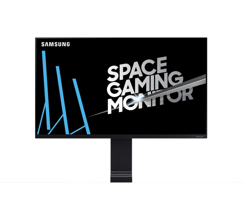 SAMSUNG Space Quad HD 32" LED Monitor - Black, Black