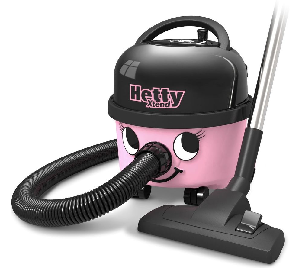 NUMATIC Hetty HET160-11 Xtend Cylinder Vacuum Cleaner  Pink, Pink