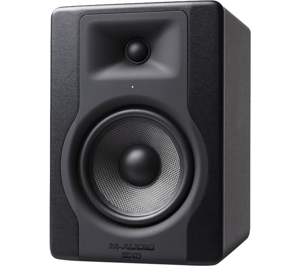 M-AUDIO BX5 D3 Powered Studio Monitor - Black, Black