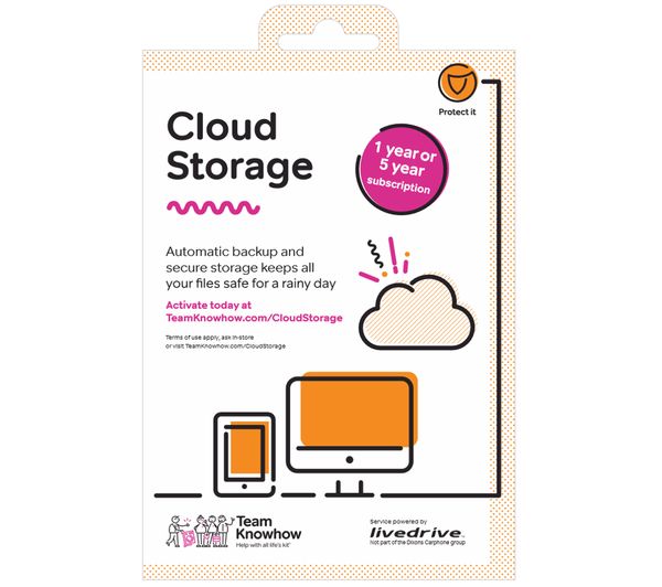 KNOWHOW Cloud Backup - 2 TB, 1 year