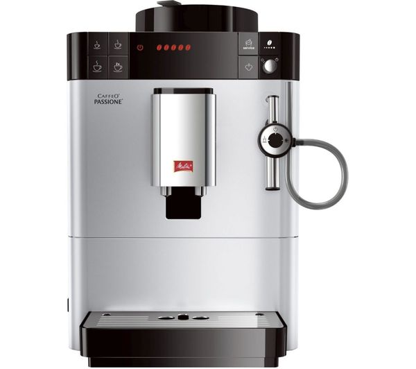 MELITTA Caffeo Passione F53/0-101 Bean to Cup Coffee Machine - Silver, Silver