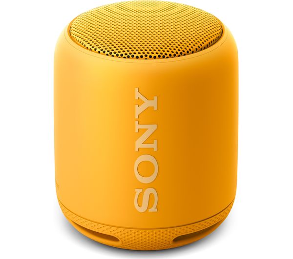 SONY SRS-XB10 Portable Bluetooth Wireless Speaker - Yellow, Yellow