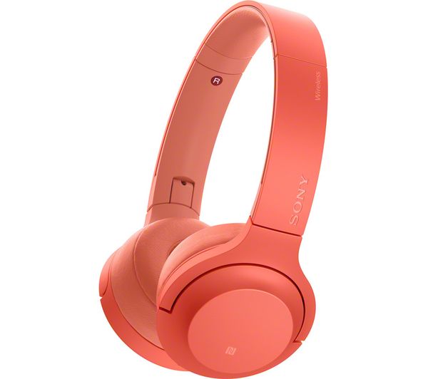 SONY h.ear Series WH-H800 Wireless Bluetooth Headphones - Red, Red