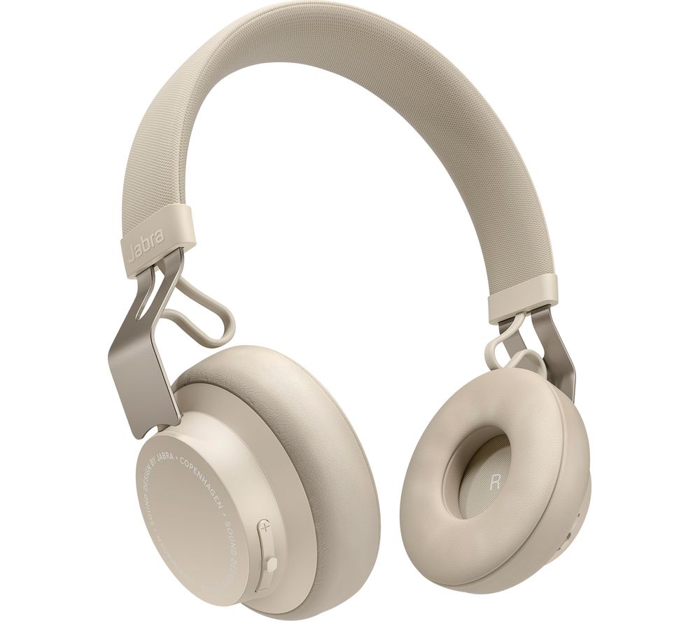JABRA Move Style Wireless Bluetooth Headphones - Gold Beige, Gold
