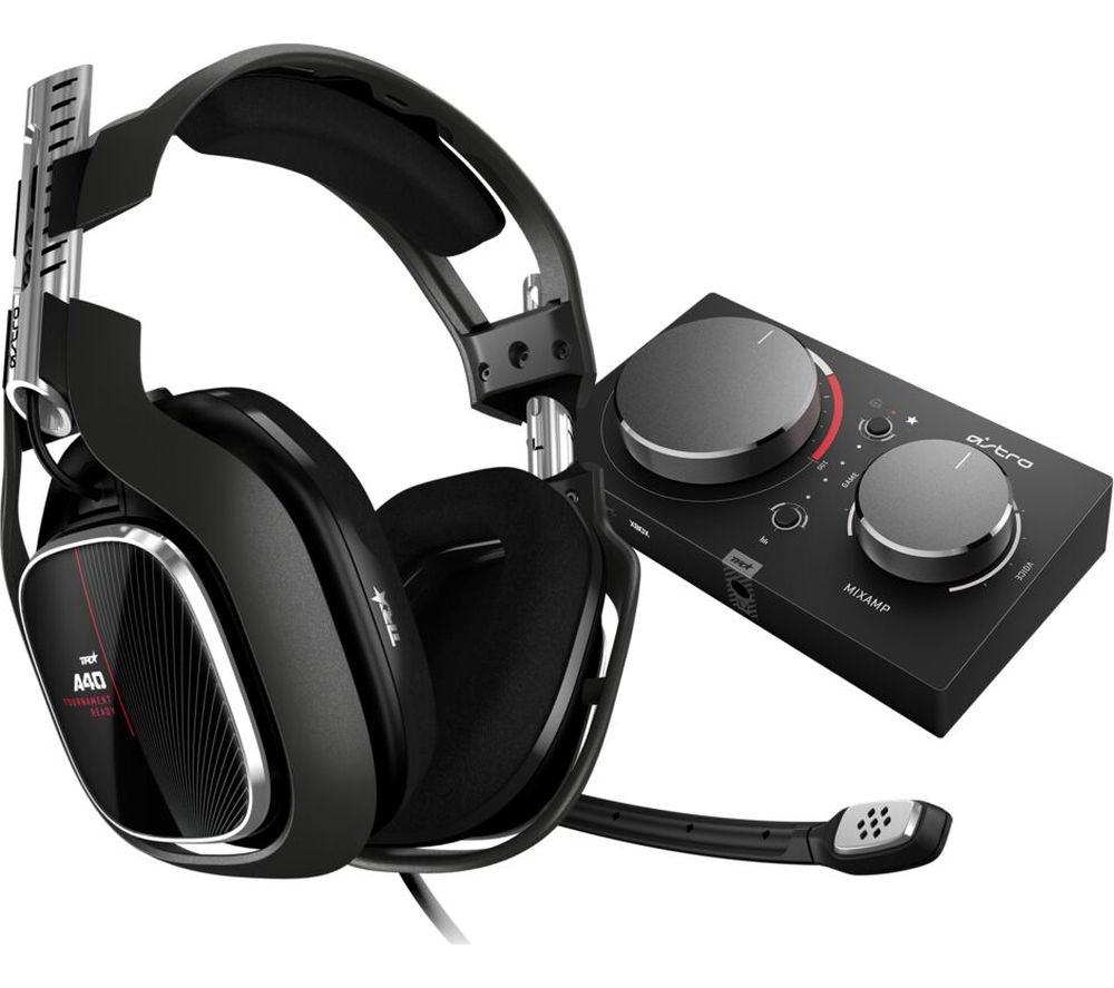 ASTRO A40TR Gaming Headset & MixAmp Pro - Black, Xbox, Black