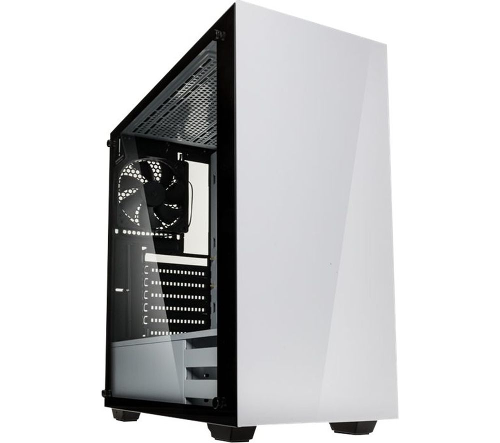 KOLINK Stronghold E-ATX Mid Tower PC Case - White, White