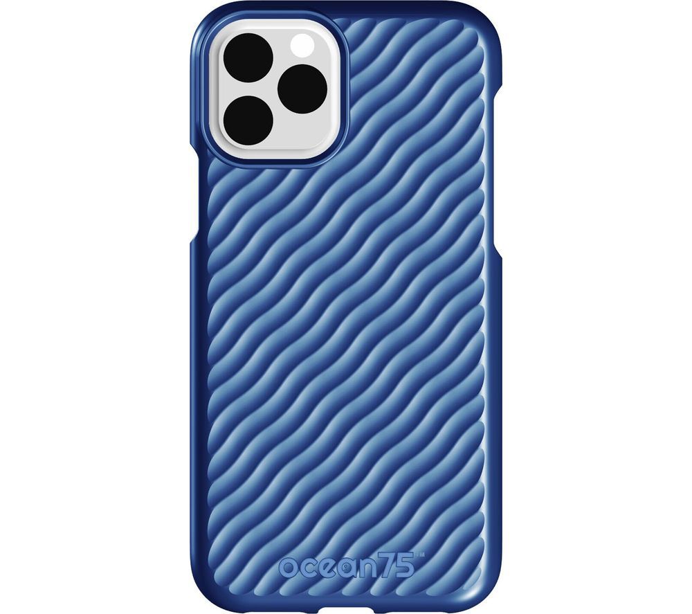 OCEAN75 Ocean Wave iPhone 11 Pro Max Case - Ocean Blue, Blue