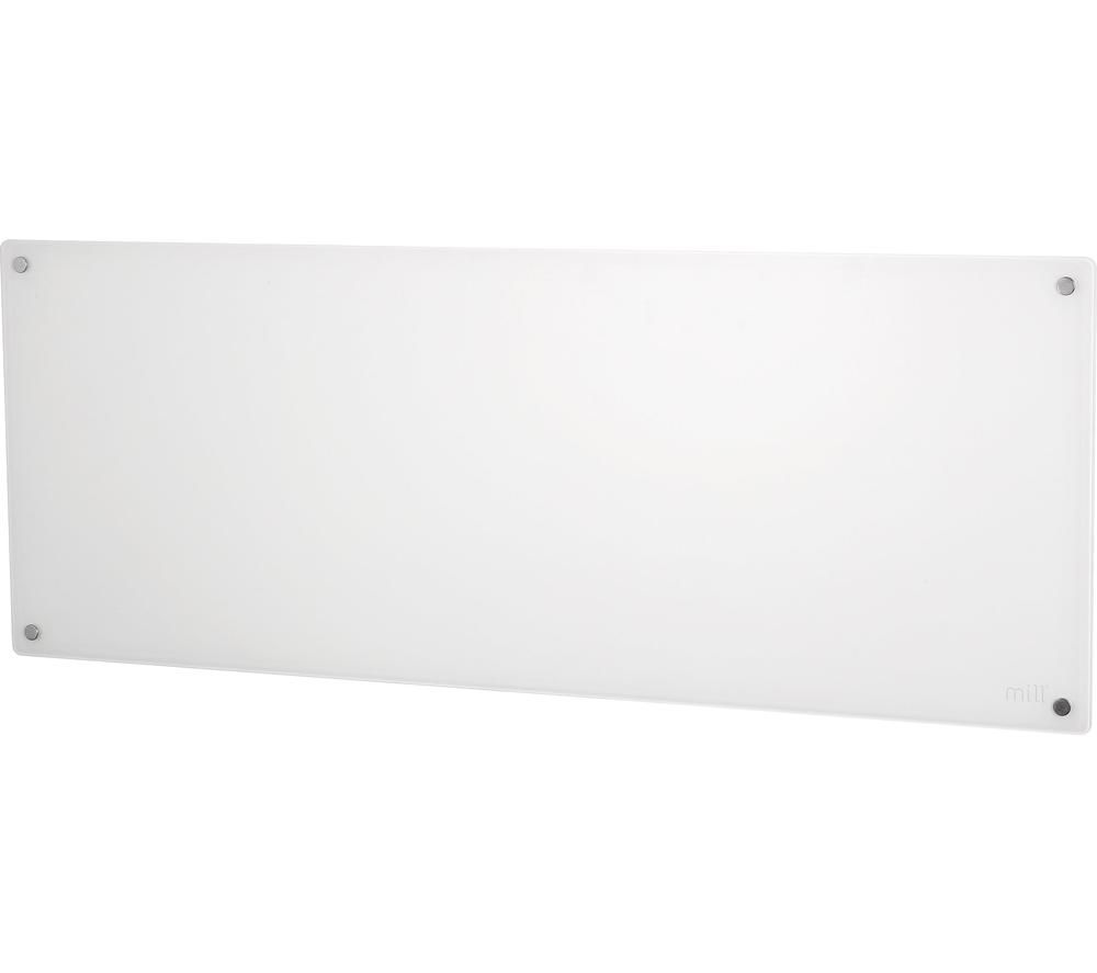 MILL WiFi AV1200WIFI Smart Glass Panel Heater - White, White
