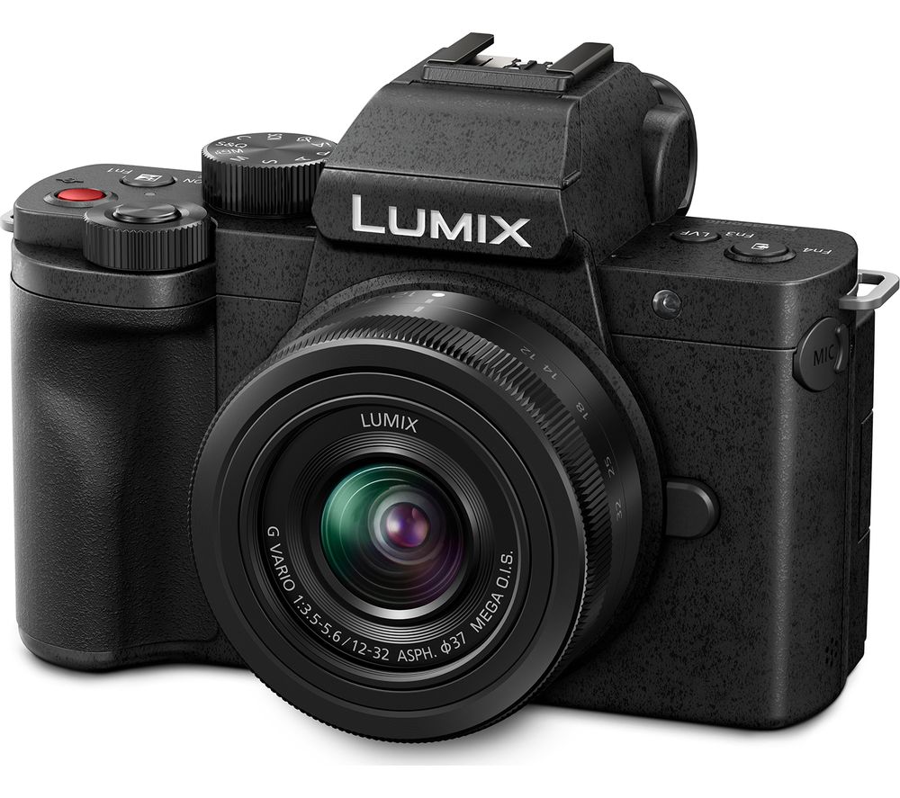 PANASONIC Lumix DC-G100 Mirrorless Camera with G Vario 12-32 mm f/3.5-5.6 Asph. Mega O.I.S. Lens