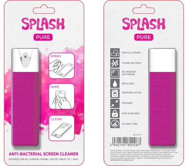 Pure Screen Cleaner - Pink, Pink