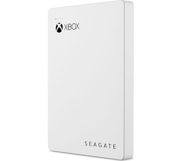 SEAGATE Gaming Portable Hard Drive for Xbox - 2 TB, White, White