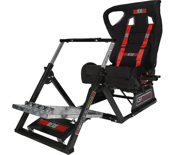 NEXT LEVEL Racing GT Ultimate v2 Gaming Chair - Black, Black