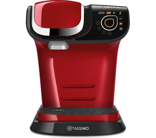 TASSIMO by Bosch My Way TAS6003GB Coffee Machine - Red, Red