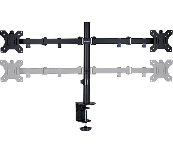 PROPER P-DMBLDT07B-1 Dual Arm Full Motion 19-32" Monitor Desk Mount