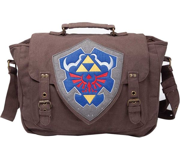 NINTENDO The Legend of Zelda Link Shield Messenger Bag - Brown, Brown