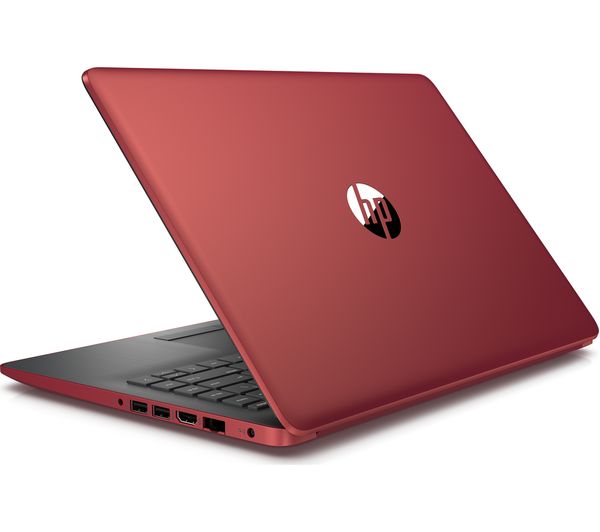 HP 14" Intel® Core i5 Laptop - 256 GB SSD, Red, 14-ck0521sa, Red