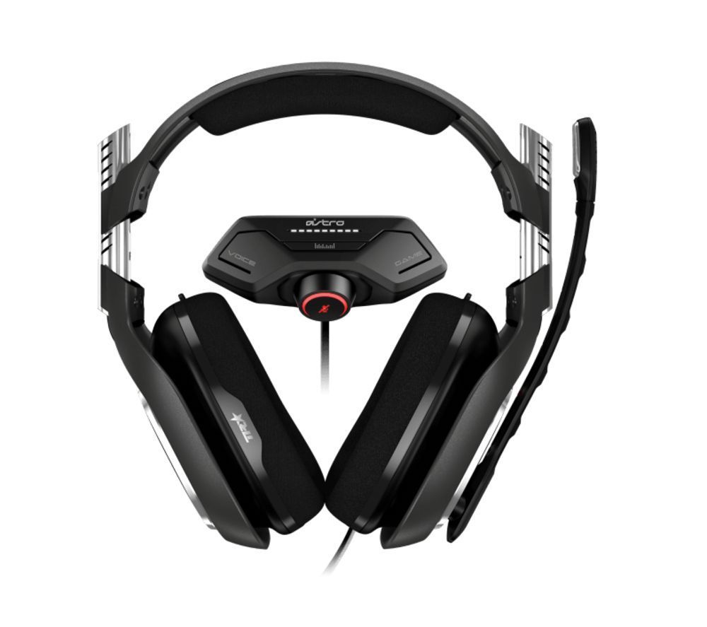ASTRO A40 TR Gaming Headset & MixAmp M80 - Black, Black