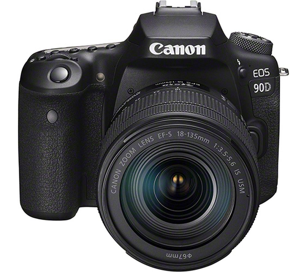 Canon EOS 90D DSLR Camera with EF-S 18-135 mm f/3.5-5.6 IS STM Lens