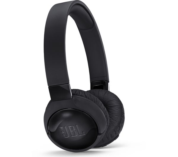 JBL Tune 600BTNC Wireless Bluetooth Noise-Cancelling Headphones - Black, Black