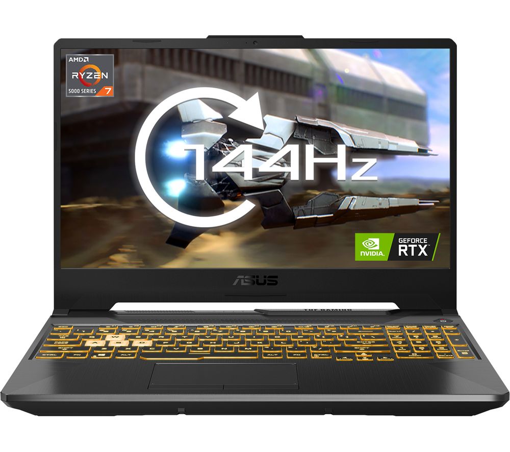 ASUS TUF Dash A15 15.6" Gaming Laptop - AMD Ryzen 7, RTX 3070, 512 GB SSD