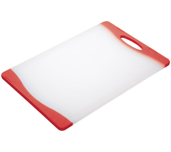 COLOURWORKS 35 cm x 24 cm Cutting Board - Red, Red