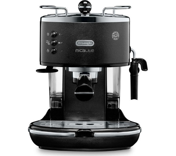 DELONGHI Icona Micalite ECOM311.BK Coffee Machine  Black, Black