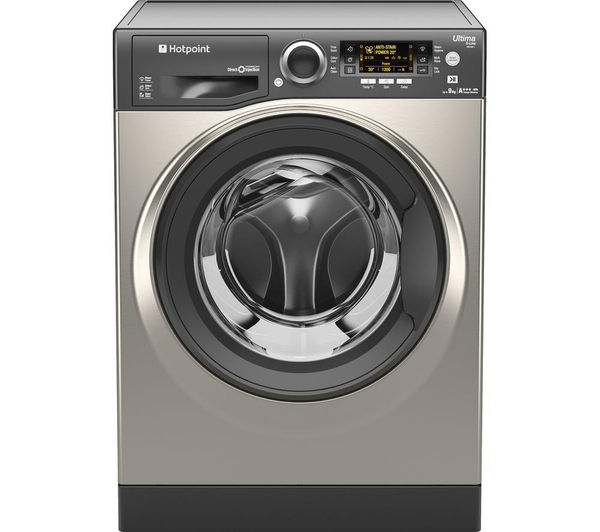 HOTPOINT Ultima S-line RPD9467JGG Washing Machine - Graphite, Graphite