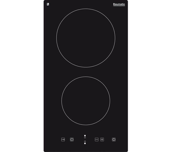 BAUMATIC BHC310 Electric Ceramic Hob - Black, Black