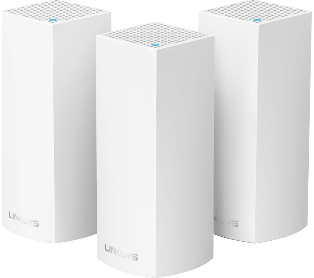 LINKSYS Velop Whole Home WiFi System - Triple Pack, White