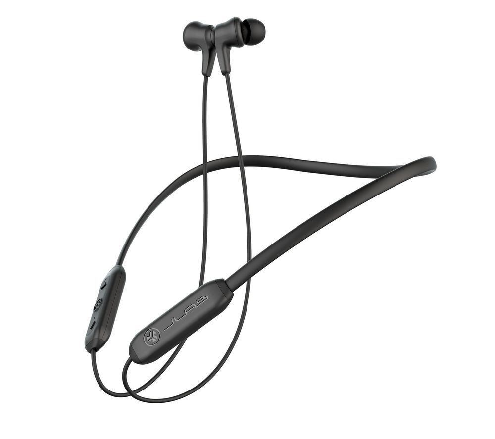 JLAB AUDIO JBuds Band Wireless Bluetooth Earphones - Black, Black