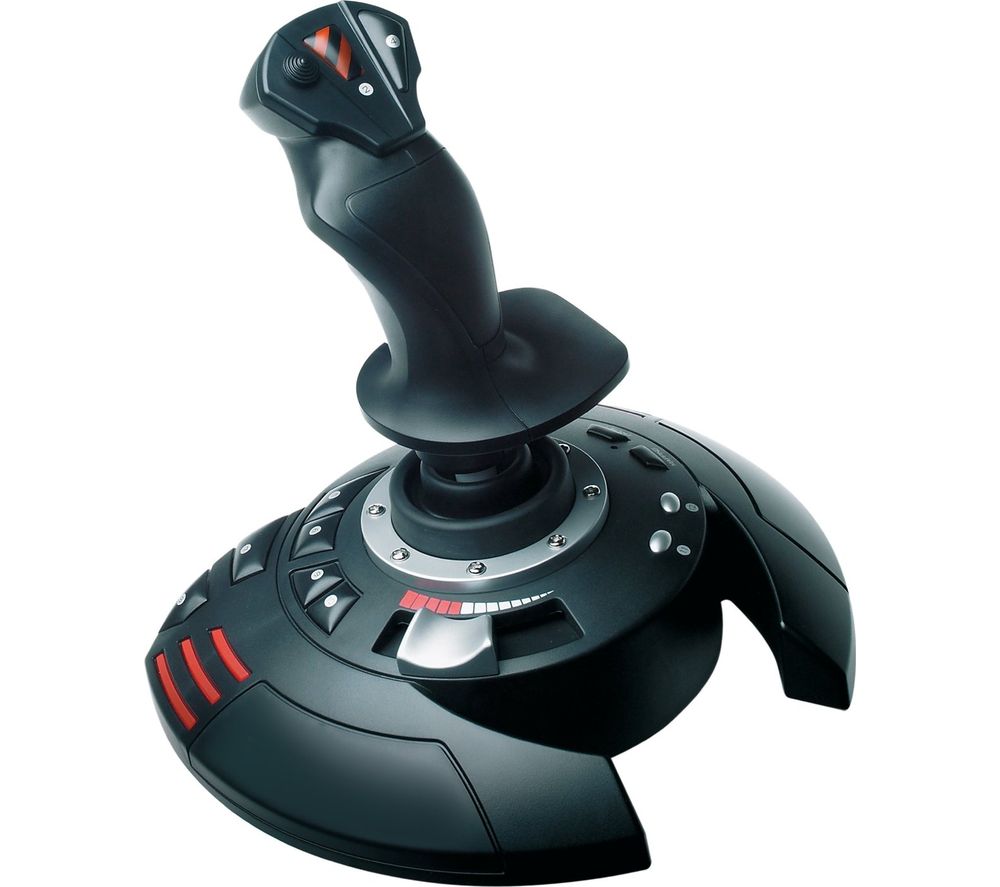 THRUSTMASTER T Flight Stick X Joystick & Throttle - Black, Black