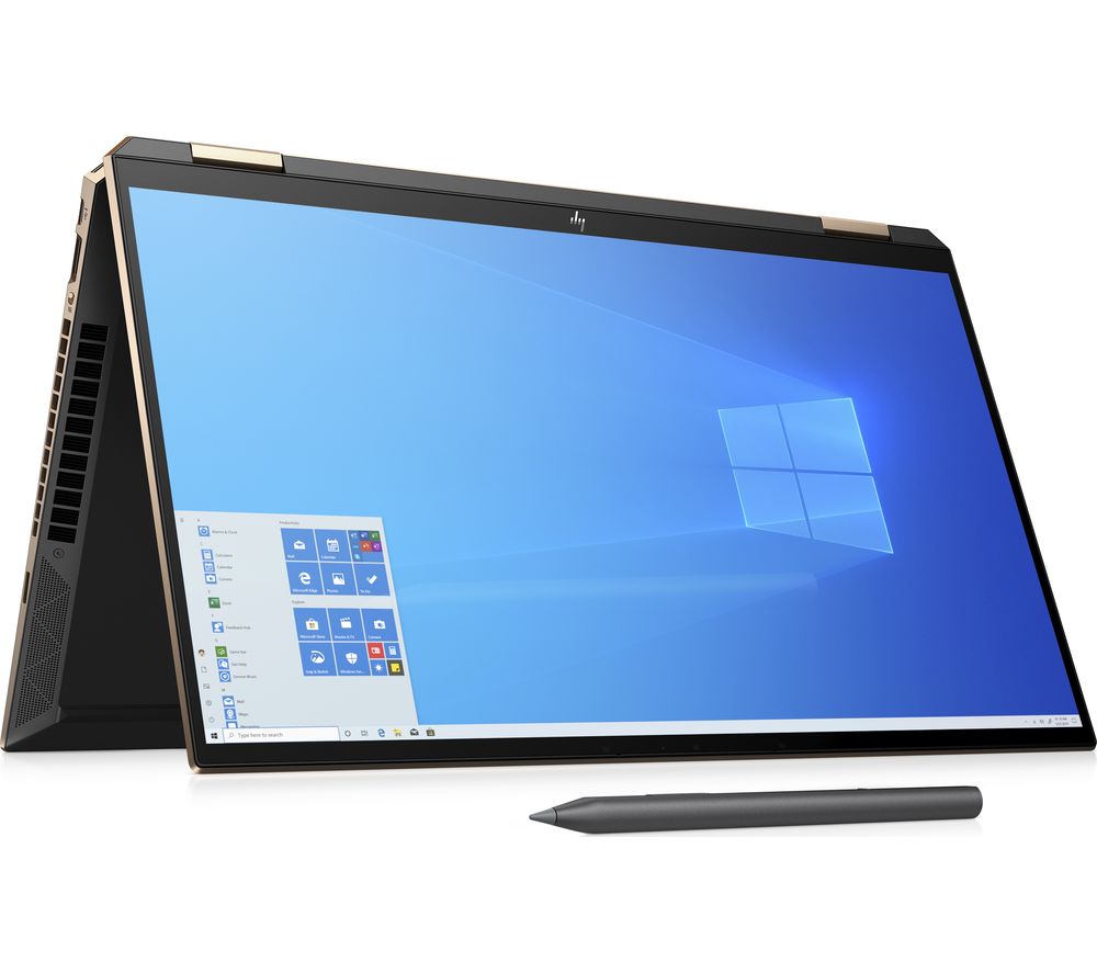 HP Spectre x360 15.6" 2 in 1 Laptop - Intel®Core i7, 1 TB SSD, Black, Black
