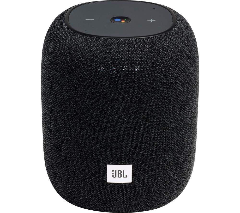 JBL Link Music Bluetooth Multi-room Speaker with Google Assistant - Black, Black