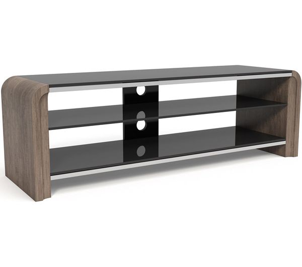 VIVANCO V-Series 1400B 1400 mm TV Stand - Wood, Black