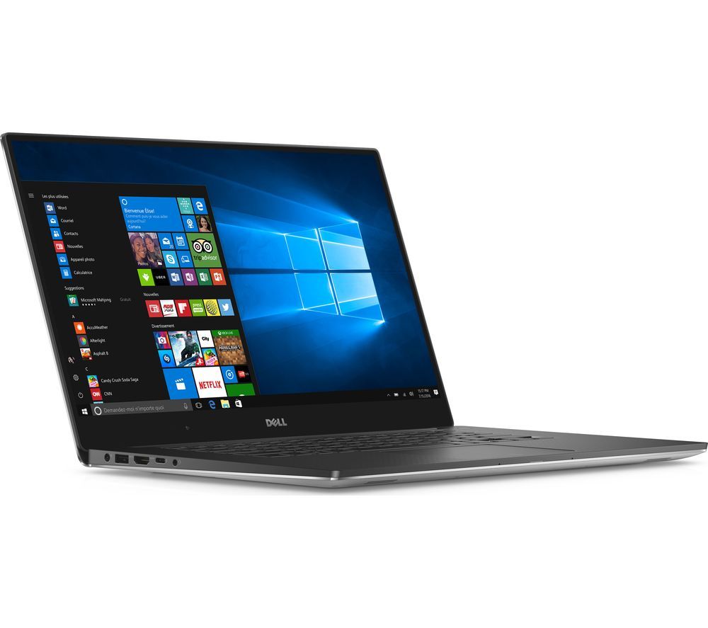 DELL XPS 15 9570 15.6" Intel®� Core™� i7 Laptop - 512 GB SSD, Silver, Silver