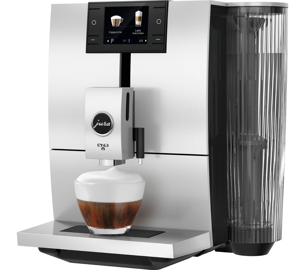 JURA ENA 8 Smart Bean to Cup Coffee Machine - Metropolitan Black, Black