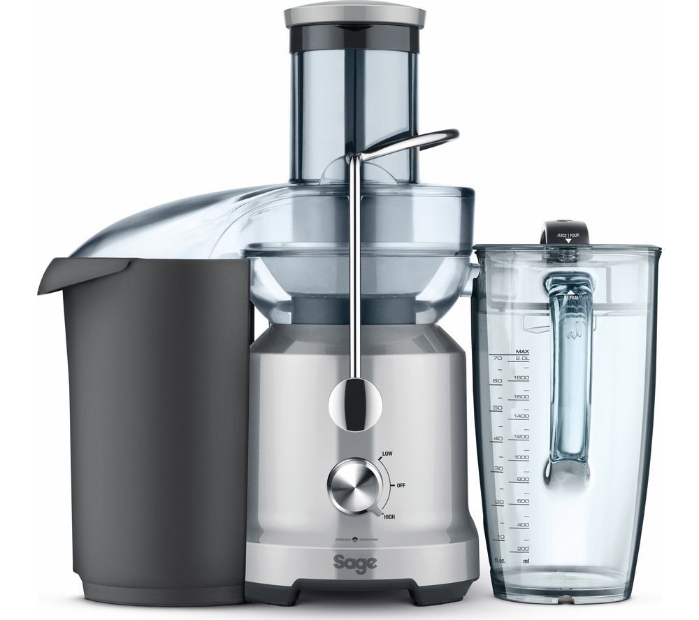 SAGE BJE430SIL the Nutri Juicer Cold - Silver, Silver