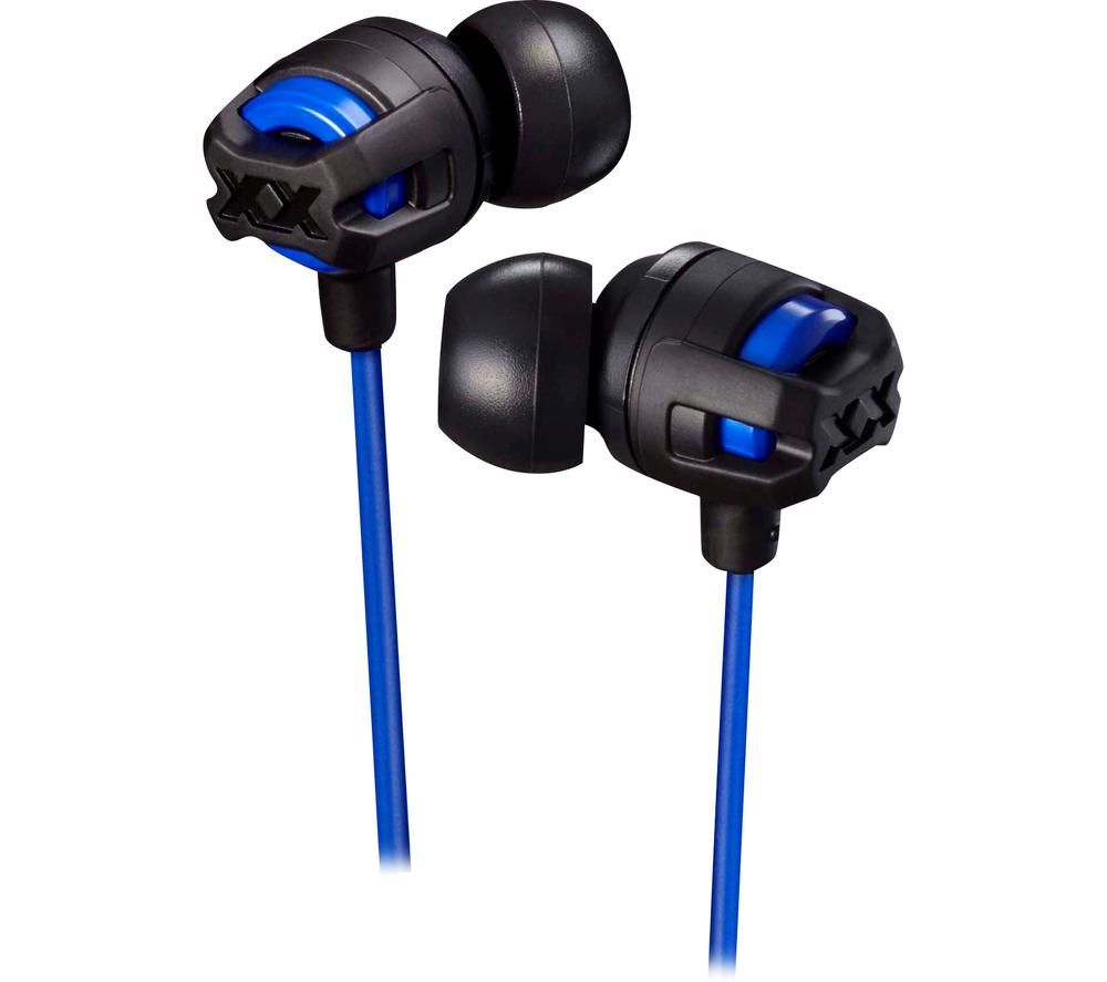 JVC XTREME XPLOSIVES HA-FX103M Earphones - Blue, Blue